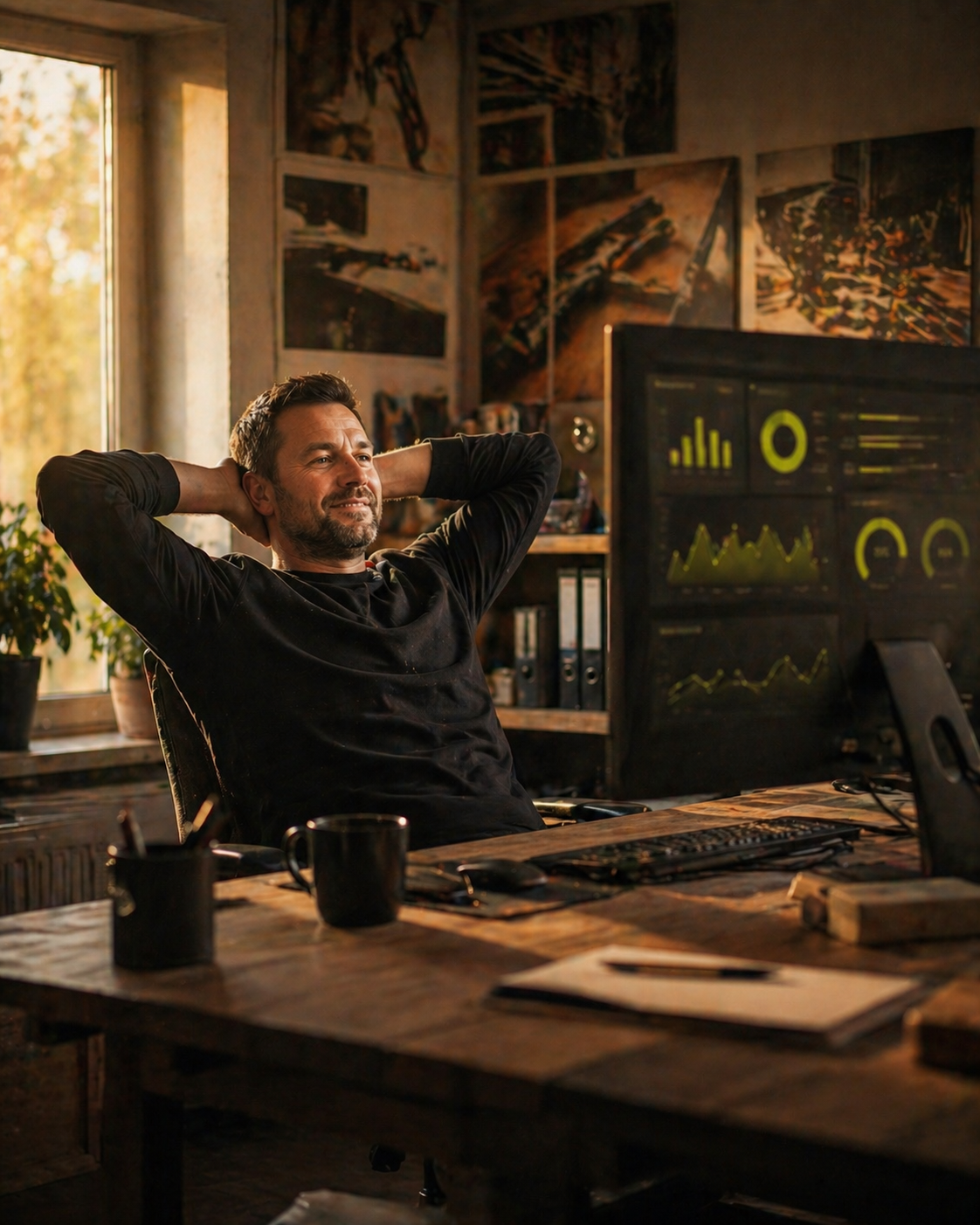 KI-Dashboard für Handwerksbetriebe — Umsatz und Kennzahlen auf einen Blick