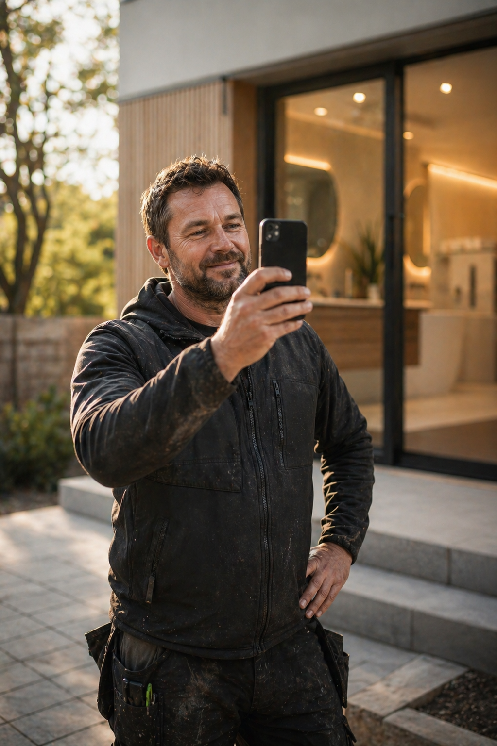 Professionelle Vorher-Nachher-Bilder für Handwerksbetriebe automatisch erstellt